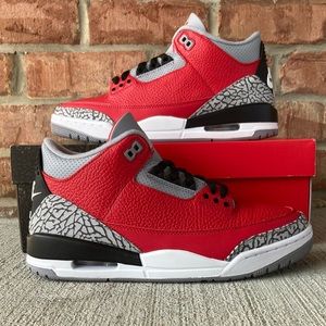 Air Jordan 3 Unite Red Cement